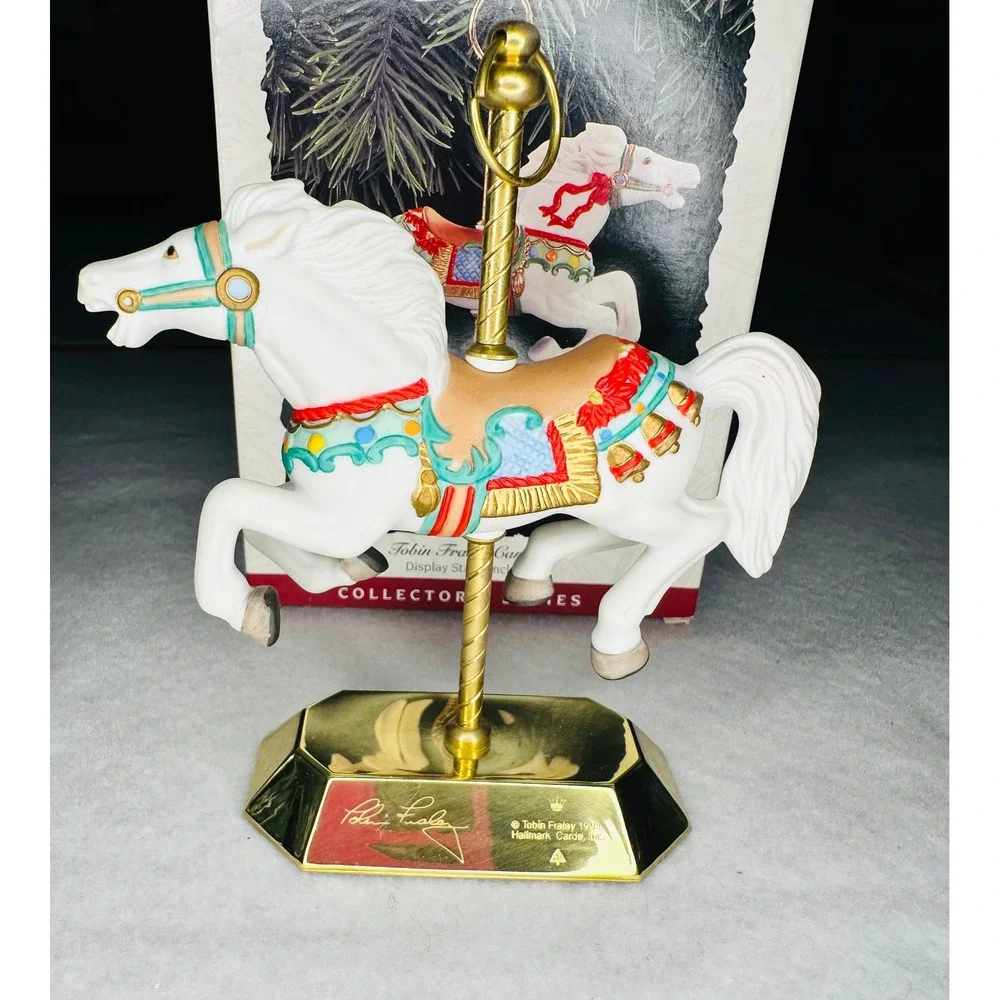 Hallmark Keepsake‎ Ornament 1993 Tobin Fraley Carousel Horse Collectors Series